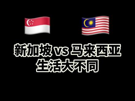 新加坡🇸🇬vs马来西亚🇲🇾,生活大不相同!#新加坡阿泽 #海外生活