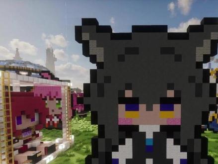 德克萨斯像素画 #我的世界 #教程 #德克萨斯 #性感