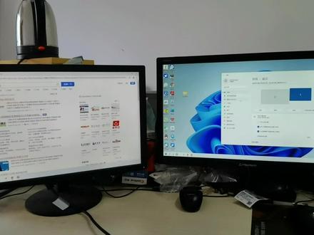 教你一分钟在win11上拼接多台显示器