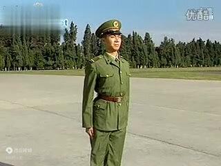 经典单个军人队列动作训练_标清