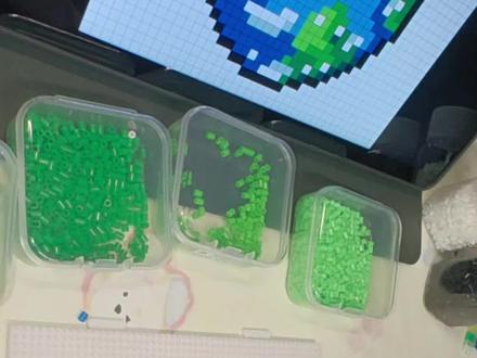 #拼豆 #拼豆新手 拼豆1.0版本🌍