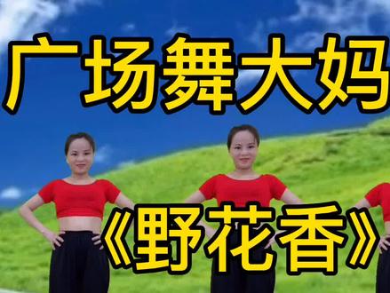 广场舞大妈版(野花香)简单易学,一跳就上瘾,一天瘦一斤
