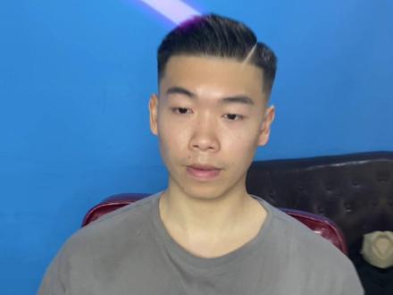 男生一定要剪一次这款发型真的很帅#创作灵感 #美式理发店 #广佛同城 #美式复古油头#佛山复古油头