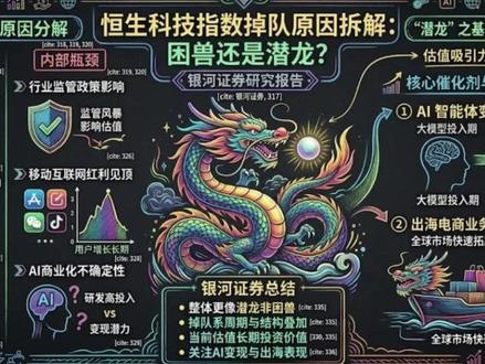 港科技股为什么沦为了“困兽”? #恒生科技指数