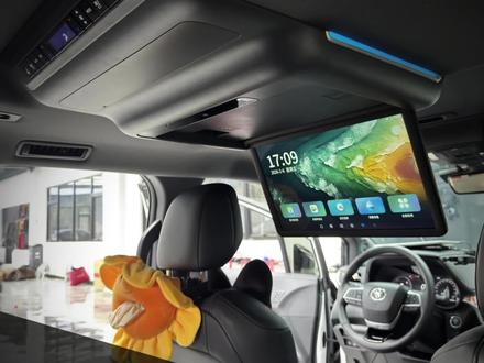 塞纳升级吸顶电视,长途不吵短途不闷,孩子安静长辈舒心,商务更有面!#塞纳 #塞纳改装 #丰田#汽车改装升级#吸顶电视