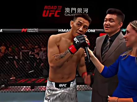 茸主首回合终结马丁内斯#UFC #茸主 #UFC澳门