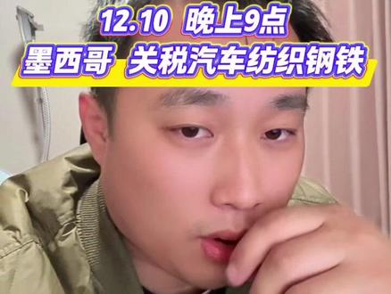 墨西哥 关税 汽车零部件 纺织 钢铁