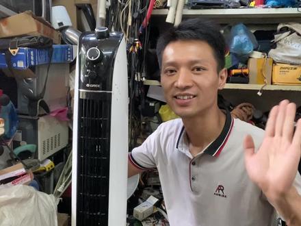 塔扇怎么拆开?很简单,师傅来教你,学会想清洗或维修就方便多了#家电维修#塔扇#电工#生活小窍门#知识分享