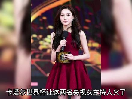 卡塔尔世界杯让这两名央视主持人火了