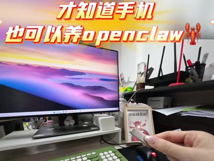 终于可以在手机养龙虾🦞啦……#openclaw #ai #黑科技