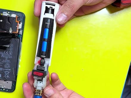 几块钱成本手搓一把可以无线充电的电动螺丝刀