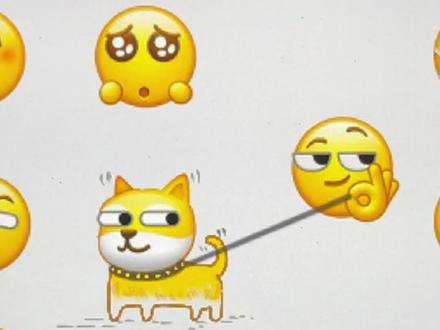 曾经桀骜不驯的狗子,就是得让人牵着才会乖……#画画 #微信表情包 #表情包 #原创 @抖音小助手