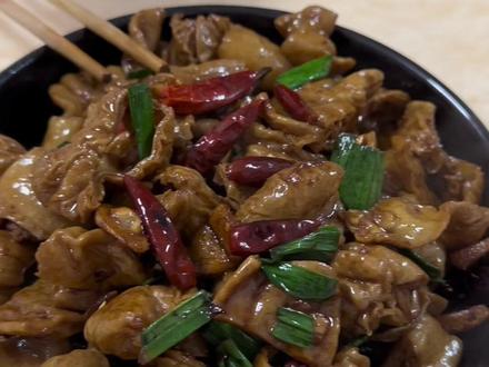 红烧咸大肠教程来了#农村美食