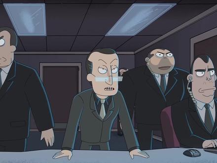 来自腌黄瓜瑞克的压迫感#瑞克和莫蒂#动漫推荐 #60帧