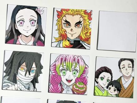 为自己的强大而骄傲吧 蜜璃九宫格更新啦~
所用画材⬇️
画笔🖌️歌马丙烯马克笔
画纸📄荷兰白卡
#鬼灭之刃 #产屋敷耀哉 #甘露寺蜜璃 #歌马丙烯马克笔 #手绘