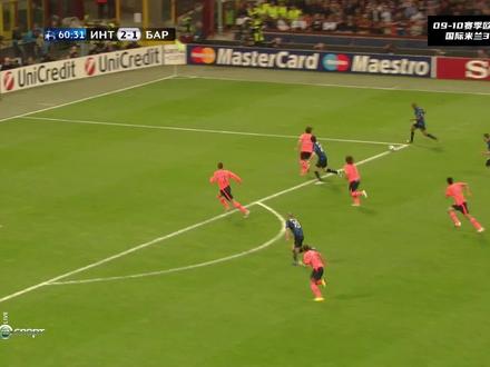 国际米兰3-1巴萨,实在不懂斯内德这种级别的表现都拿不到金球奖。次回合罚下一人更是经典中的经典#巴萨 #国米 #斯内德