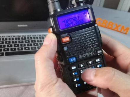 宝锋UV5R直呼及中继频率设置方法