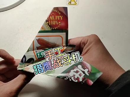 猎鹰战斗机 #纸飞机 #飞机王 #手工 #亲子手工 #F-117夜鹰纸飞机 #手工 #折纸 #纸飞机折法 #亲子手工 #亲子陪伴 #纸飞机起飞 #飞得更高 #折纸飞机 #童年 #手工折纸