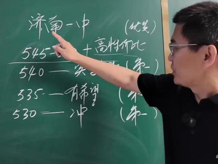 545-550分优先冲济南一中!性价比天花板! #济南一中 #济南中考志愿填报 #济南中考 #性价比神校 #济南高中