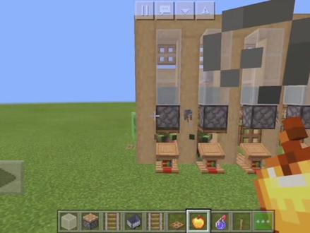 #我是世界 #制作不易 #游戏日常 网易版手机我的世界,村民交易所