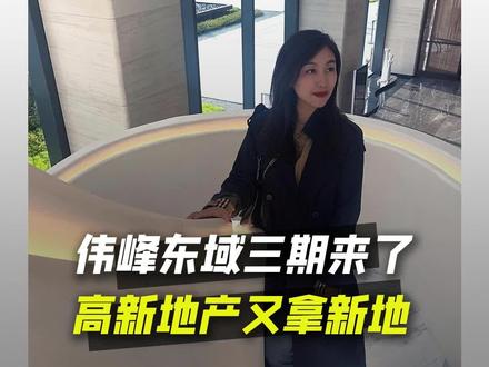 伟峰东域三期来了
高新地产又拿新地
#长春#房产#改善