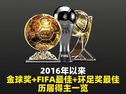 再添一奖!登贝莱获得2025年环足奖最佳球员奖! 自2016年金球奖和FIFA最佳分离后,历届#金球奖 、#FIFA年度最佳球员 (世界足球先生) 、#环足奖年度最佳球员 得主一览! #C罗 #莫德里奇 #梅西 #莱万#本泽马 #姆巴佩 #哈兰德 #罗德里