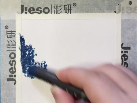 油画棒|超简单蓝花楹河流绘画过程|新手如何用油画棒画花海河流 超简单易学的油画棒绘画教程,新手油画棒风景画教程#油画棒风景画 #油画棒教程 #油画棒 #绘画教程 #跟着抖音学画画