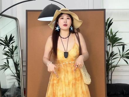 大数据 夏日穿搭请不要停 #百大春装出道了 #看看你的新年战袍 #夏日穿搭 #连衣裙 #微胖穿搭