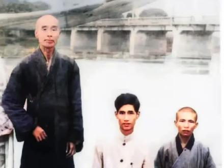 弘一法师晚年在福建留下的珍贵照片