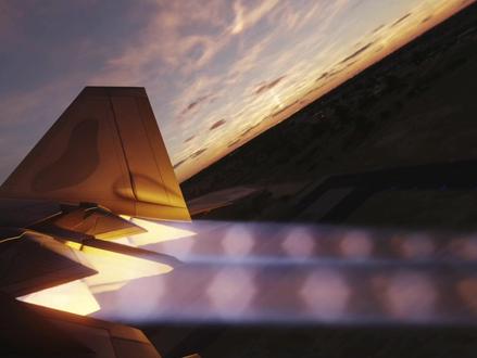 这二元矢量喷口真帅啊#f22 #dcsworld