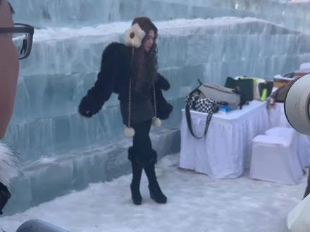 姐在我旁边突然就开始喊上了哈哈哈哈哈哈#red #彭湘蕊 #长春冰雪新天地