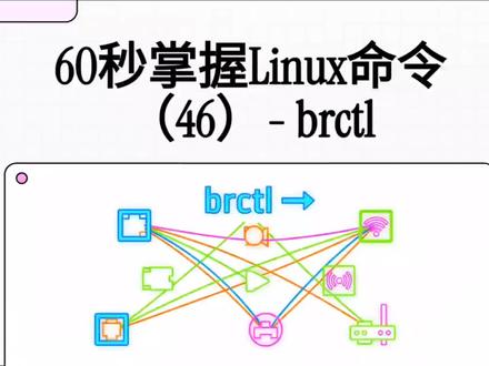60秒掌握Linux命令(46)brctl
#Linux#shell#brctl