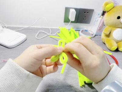 一个人送给另一个人最珍贵的礼物是时间#教程 #四叶草风铃 #手工