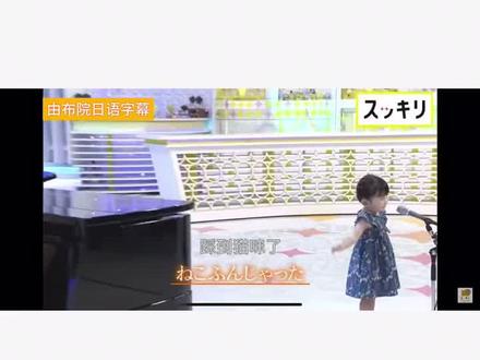 之前唱猫咪迷路的ののちゃん又带来了新作踩到猫咪了。太可爱了#日本儿歌 #日本儿歌银奖小女孩