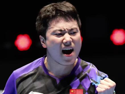 教练组为什么总是执着于上梁靖崑?这就是答案!#梁靖崑 #梁靖崑逆转勒布伦 #伦敦世乒赛 #王楚钦 #中国男团vs法国男团
