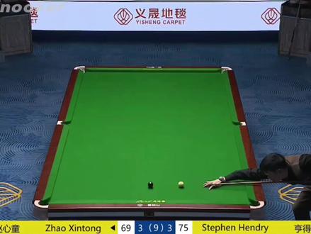 赵心童,清台超一分绝杀亨得利,太秀了!斯诺克苏州表演赛#赵心童 #逆转绝杀 #亨得利 #斯诺克 #斯诺克表演赛