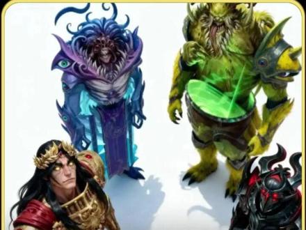 战锤40K:亚空间为什么没有“好神”? #战锤40k #亚空间恶魔 #混沌四神 #黑暗之王