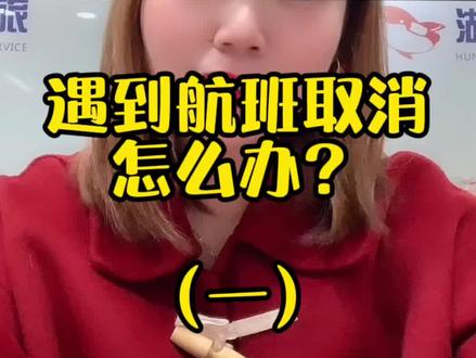 遇到航班取消怎么办?航班取消的原因有哪些?#航班取消 #乘机小知识 @抖音小助手