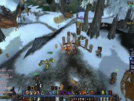 术士练级最强玩法:只用俩技能,满地图怪物绝种!魔兽世界 #魔兽世界