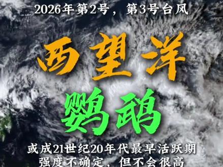 二月双台风?#台风西望洋 #台风鹦鹉 #台风森拉克 #台风 #气象