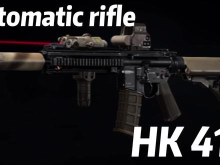 武器介绍:HK416自动步枪#军事科普 #枪械展示