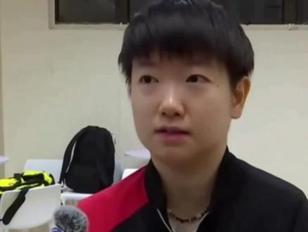 孙颖莎香港赛后采访,称感谢大家,会好好休息#孙颖莎#国乒