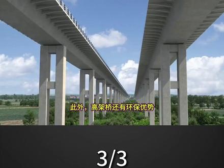 “以桥代路”?高铁放着平地不走,为啥要花大钱建高架?