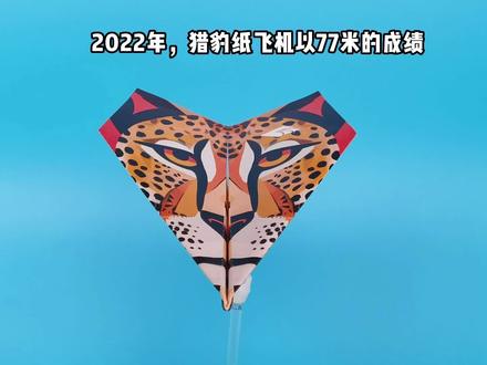 猎豹纸飞机如何折制和调试?一起来看看吧 #武汉纸飞机
