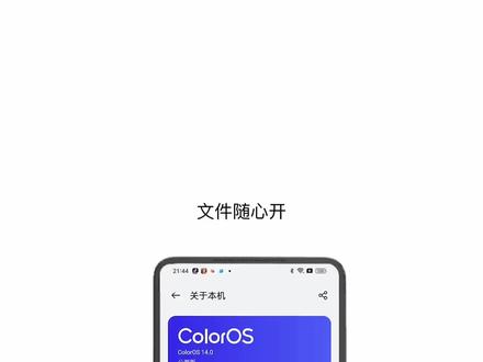 #ColorOS14 文件随心开功能,让你的办公更加便捷
