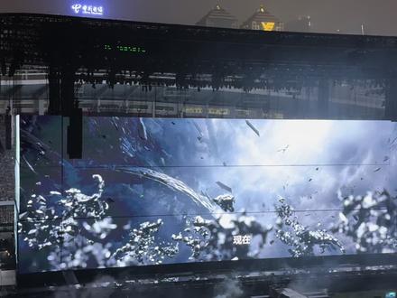 #薛之谦万兽之王 #薛之谦#广州天河体育中心 21号的开场有字幕了