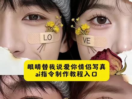 想知道怎么拍出这种满眼都是幸福的甜蜜情侣写真吗?#豆包ai#豆包P图已经nextlevel了#眼睛替我说爱你#爱人的眼睛是第八大洋#情侣自拍 爱你的眼睛是藏不住的 眼睛替我说爱你模板 眼睛love