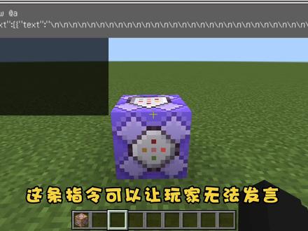 【我的世界】分享一些有趣实用的指令 #我的世界