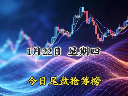 今日尾盘抢筹榜