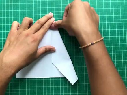 三分钟学会折纸“音速号”纸飞机,飞得超快!